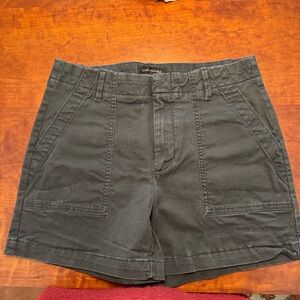 Banana Republic Dark Gray/Black Women's Chino Shorts